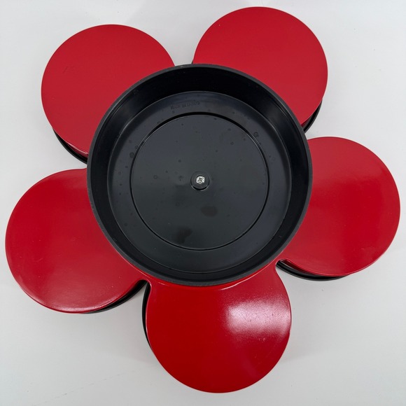 Vintage Japanese Lacquerware Osechi Jubako Bowl Set (5-Piece) w/ Lion Design - Picture 4 of 7